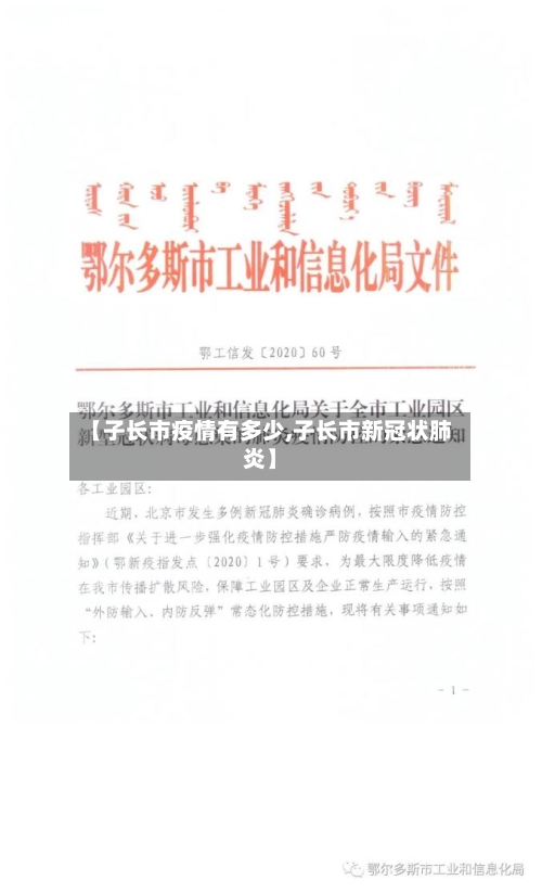 【子长市疫情有多少,子长市新冠状肺炎】