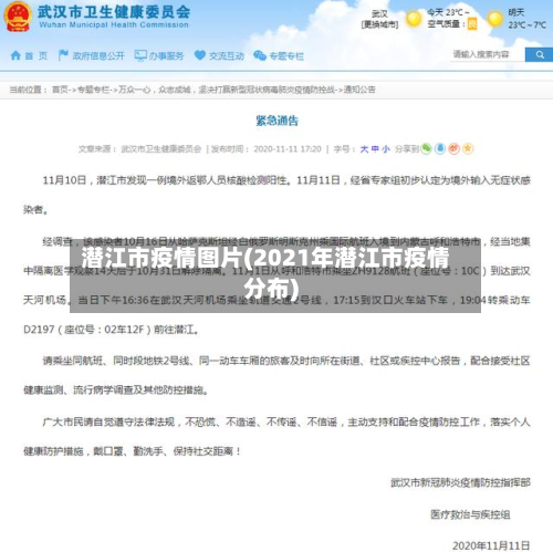 潜江市疫情图片(2021年潜江市疫情分布)